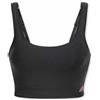 adidas Damen Unterwäsche Unterhemd-Cropped Cami-Sport Active Micro Body Fit Bustino, Black_4a0246, S Donna