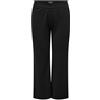 ONLY Carmakoma Cargoldtrash Life MW Straight Pant Noos, Nero, 52W x 32L