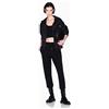 Armani Exchange Icon Project - Canotta da Donna con Logo Ricamato, Nero, XL