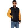 Schott NYC Uomo Lcusa Giacca di Pelle Not Applicable, Navy/Cognac, X-Large