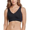 Schiesser Nahtloses Bustier mit Herausnehmbaren Pads-Invisible Soft Reggiseno, Nero_170364, 52 Donna