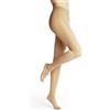 FALKE Seidenglatt 40 DEN W Ti semicoprenti tinta unita 1 pezzo, Collant Donna, Effetto pelle Powder 4169, S-M