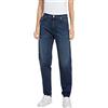REPLAY Keida, Jeans Donna, Blu (7 Dark Blue), 27W / 28L
