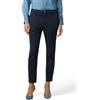 Oltre: Pantaloni Chino Misto Tencel Blu. 52 Stagione Autunno Inverno 2024