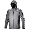 Utility Diadora, Abbigliamento da Lavoro, SOFTSHELL LEVEL ISO 13688:2013, colore STEEL GRAY, taglia XS