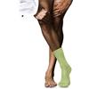 FALKE No. 13 M So cotone Piuma tinta unita 1 paio, Calzini Uomo, Verde Lemon 7498, 39-40