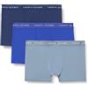 Tommy Hilfiger Boxer da Uomo 3P DTM UM0UM03877, Multicolore (Blu Scuro/Blu Scuro/Blu PRP), XL