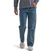 Wrangler Authentics Classic 5-Pocket Relaxed Fit Flex Jean Jeans, Blu Vintage/Grigio Flessibile, 30W x 32L Uomo