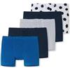 Schiesser Jungen Unterhosen 5 Pack, Intimo Bambino, Opacity, Mehrfarbig 3, 116