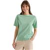 Cecil Maglietta con Boatneck e Righe Juicy Lime L