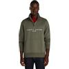 Tommy Hilfiger Felpa con Cerniera Uomo Zip Mockneck Mezza Zip, Verde (Battle Green), S