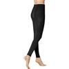 Kunert Leggings da donna in morbida lana di cotone Nero (Black 0070) 38W x 40L