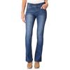 WallFlower Luscious Curvy Bootcut Mid-Rise Insta Stretch Juniors (Standard e Plus) Jeans da Donna, Trixie, 7