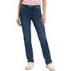 Tom Tailor Jeans da Donna Alexa Straight, 10282 - Denim Dark Stone Wash, 32W x 32L