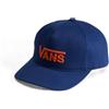 Vans Drop V Logo Snapback, Indaco Profondo, Taglia Unica, Indaco Profondo, Taglia Unica