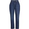 Calvin Klein New Mom Jean Lv047D842G Jeans, Blue (Thompson), 24 W/34 L Donna