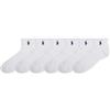 Polo Ralph Lauren Calzini da donna in cotone Performance - Confezione da 6 paia - Mesh traspirante e ammortizzazione sportiva, bianco, 3.5-9 UK