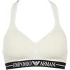 EMPORIO ARMANI Reggiseno a Triangolo Imbottito in Cotone per Tutti i Giorni Beige XL, Bianco, XL
