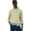 Tommy Hilfiger Uomo Felpa Tipped con Scollo Rotondo, Verde (Earth Sage), XS