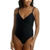Light & Shade Costume Intero da Donna con Controllo Addominale, Senza Ferretto, Imbottitura Rimovibile, per Le Vacanze Estive, Nero, UK 14