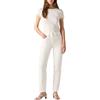 Levi's 724 High Rise Straight, Jeans Donna, Cloud Dancer, 27W / 32L