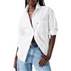 Levi's Harlie New BF Shirt Bright White, Bianco, S