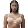 Chantelle ESSENTIALL, Reggiseno Preformato Coprente, Intimo Invisibile Donna, Beige (Dore Light), 3D