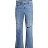 Levi's Plus Size 726 High Rise Flare, Jeans Donna, Medium Indigo Destructed, 14 S