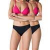 Lovable Bikini Costume da Bagno Mestruale, Slip da Ciclo Lavabile e Riutilizzabile, Flusso Medio, Swimwear Period Panties Bi-Pack Donna