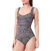 HAUTE PRESSION T8086 CO1, Costume Intero Donna, Multicolore,