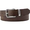 Levi's Metal Two Horse Keeper Belt Ov, cintura Uomo, Brown, 90