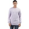 Calvin Klein Jeans Maglietta Maniche Lunghe Uomo Badge Waffle LS Tee Basic, Viola (Pastel Lilac), XXS