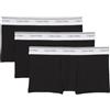 Calvin Klein Uomo Pantaloncini Boxer Confezione da 3 Balance Vita Bassa, Nero (Black), M