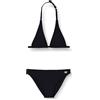 Haute pression Ensemble Deux pièces Fille Uni Bikini, Nero, 14 Anni Bambine e Ragazze