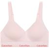 Calvin Klein Donna Bralette Lift con Fascia con Logo, Rosa (Potpourri), XL