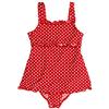 Playshoes Costume da bagno con protezione UV, Costume da bagno Bambine e ragazze, Pois con gonna, 110/116