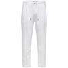 ONLY & SONS Onsleo Crop Linen Mix 0048 Pant 0048-Pantaloni, Bianco, 36W x 32L Uomo