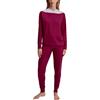 Calida Pigiama da Donna con Polsini, Rosa Dahlia, 40-42