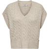 ONLY ONLMELODY Giubbotto | Regular Fit, Senza maniche, Casual, Temperatura massima 30°C ciclo delicato