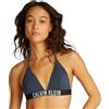 Calvin Klein Donna Top Bikini a Triangolo Allacciatura sul Collo, Blu (India Ink), 3XL