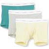 Calvin Klein Uomo Slip Boxer Confezione da 3 con Fascia con Logo, Multicolore (Garden Glade, Gr Heather, Lively TL), XL