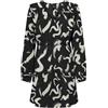 Only Onlnova Life Vis L/S Monica Dress AOP Vestito Donna