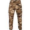 URBAN CLASSICS Pantaloni Cargo Uomo in Stile Mimetica Militare, Polsini Elastici e Grandi Tasche Laterali, Colore darkground camo, Taglia32