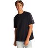 Calvin Klein Uomo T-Shirt Maniche Corte Logo Tape Tee con Scollo Rotondo, Nero (CK Black), M