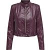 ONLY Onlsadie Faux Leather Jacket Cc Otw Onlsadie Cc Otw - Giacca in finta pelle Donna (Pacco da 1)