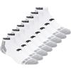 PUMA 8 Pack Low Cut Socks Calzini Sportivi, Bianco/Nero, 9-13 (Pacco da 8) Uomo