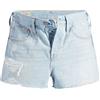Levi's 501 Original Shorts, Pantaloncini di jeans Donna, Promise Me, 25W