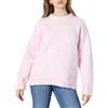 Amazon Essentials Maglione Girocollo Oversize in Finto Mohair Donna, Lilla Pastello, S