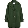 Noisy may Cappotto da donna Nmalicia Ls Oversize Blazer Curve Noos, Verde combo, 44 Große Größen