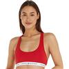 Tommy Hilfiger Donna Bralette Elasticizzata, Rosso (Primary Red), XS